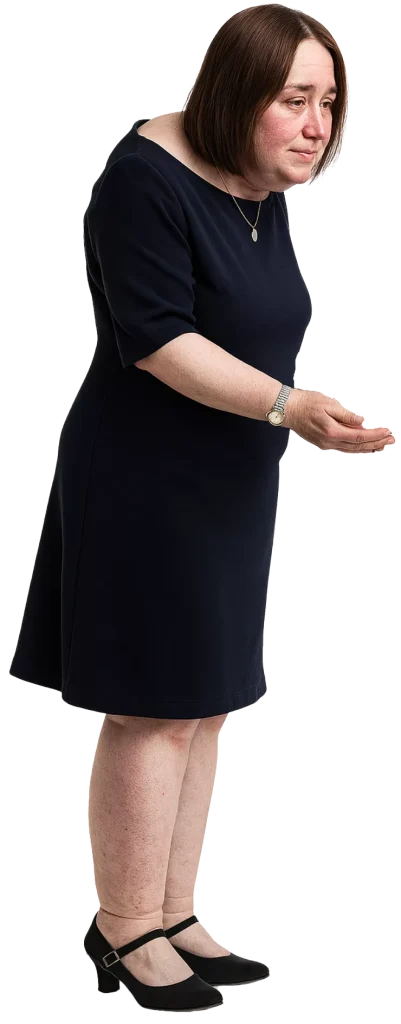 Emma – illustration des risques de sédentarité au bureau et prévention bien-être par BPM Santé Sport